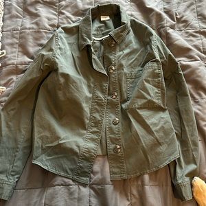 CAbi green jacket